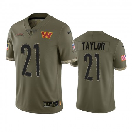Tröjor Washington Commanders Sean Taylor 21 Olive 2022 Salute To Service Limited - Män Tröjor Washington Commanders Sean Taylor 21 Olive 2022 Salute To Service Limited - Män